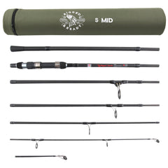 Rigged & Ready S Mid Smuggler 320cm rod for powerful freshwater and light sea angling on the go.