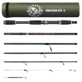 Rigged and Ready Smuggler 6 travel fishing rod with case