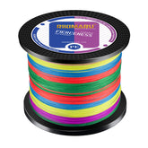 RIKIMARU braided line closeup shows rugged abrasion resistance for tough cover