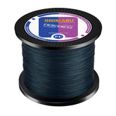 RIKIMARU braided line dark gray spool close-up shows abrasion resistance for heavy cover casting