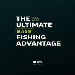 RIO Bass Leader tapered design promotes easy turnover for larger bass flies.