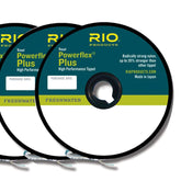 RIO Powerflex Plus Tippet 3-Pack 4X-6X, Clear — Trout Fly Tippet