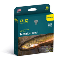 RIO Premier Technical Trout WF5F front view for precise trout casts.