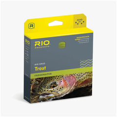 RIO Avid 24ft sinking tip 250gr in black and pale yellow for controlled distance and sinking clarity.