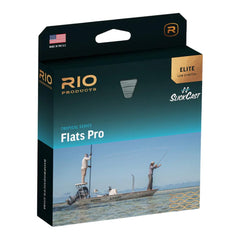 RIO PRODUCTS Elite Flats Pro line coating closeup for smooth casts and reduced friction.