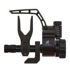 Ripcord Rest cable-driven ratchet system provides consistent arrow containment.