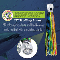 Rite Angler close-up of 3D moving eyes on the lure