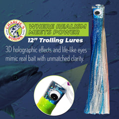 Rite Angler double-skirt design improving lure action and reducing weeds