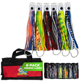 Rite Angler saltwater trolling lure with 9-inch chugger jet head for offshore big game.