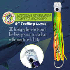 Strong swivel aids smooth trolling action and reliable performance.