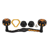 RiToEasysports fishing reel handle with drop wheel for smoother trolling.