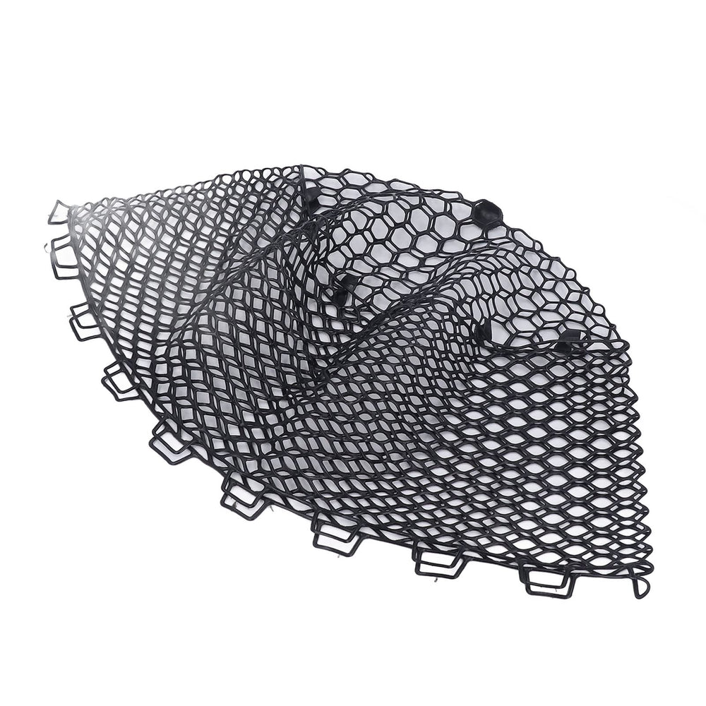 RiToEasysports transparent black net; gentle handling of fish in freshwater or saltwater.