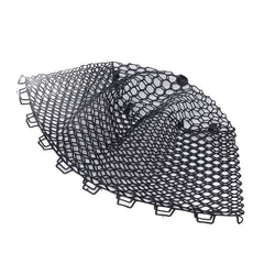 RiToEasysports transparent black net; gentle handling of fish in freshwater or saltwater.