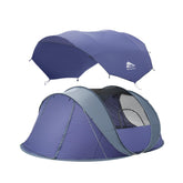 Rivenlo 5-6 Person Pop Up Tent exterior for quick family shelter.