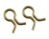 Pack of 20 brass downrigger mold eyes