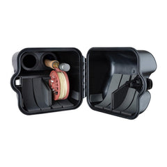 RiverSmith Reel Box Pads in Gray - 2-Banger, front view