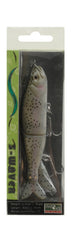 River2Sea S-Waver Rainbow Trout 4 3/4 inch lure showing surface wake and S-Action