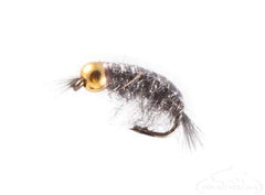 RiverBum Scud Bead Head Olive Grey size 10 matches spring creek forage