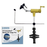 Riverruns N6201 II Gen rotary vise – smooth 360° rotation for precise fly ties