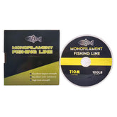 Riverruns nylon monofilament leader on spool
