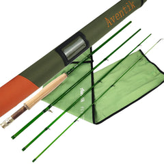 Riverruns S-Glass rod close-up of premium cork handle for comfortable grip