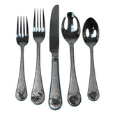Rivers Edge 20-piece silverware set with dinner fork, sturdy for daily meals