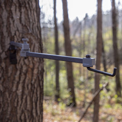 Rivers Edge Bow Hanger folds to 14 inches for compact transport