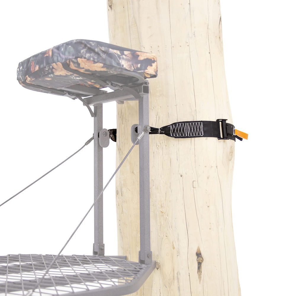Close-up view of Rivers Edge RE783 Bigfoot replacement strap in black