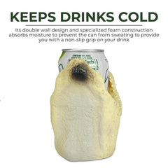 Rivers Edge Scale Texture detail on the coozie enhances rugged outdoor style