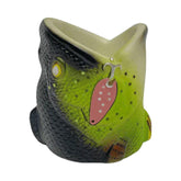 Rivers Edge Walleye head coozie with textured scales keeps 12 oz cans cold.