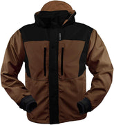 Rivers West Kokanee jacket front view highlighting rugged 600D shell for rain protection.