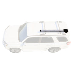 RiverSmith River Quiver ShortCut side view with compact roof-mount design for small vehicles.