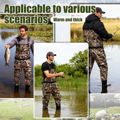 RIVERWANDPROT adjustable elastic suspenders ensure a comfortable fit