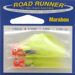 Road Runner Marab fishing lure, 1/16 oz, red