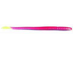Roboworm Straight Tail Worm Morning Dawn Chartreuse for versatile rigging and bite detection