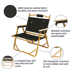 ROCK CLOUD triangular frame design enhances balance on uneven ground during hiking and camping