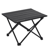 ROCK CLOUD portable camping table folded for easy transport