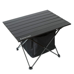 ROCK CLOUD portable camping table M folded in carry bag for easy transport