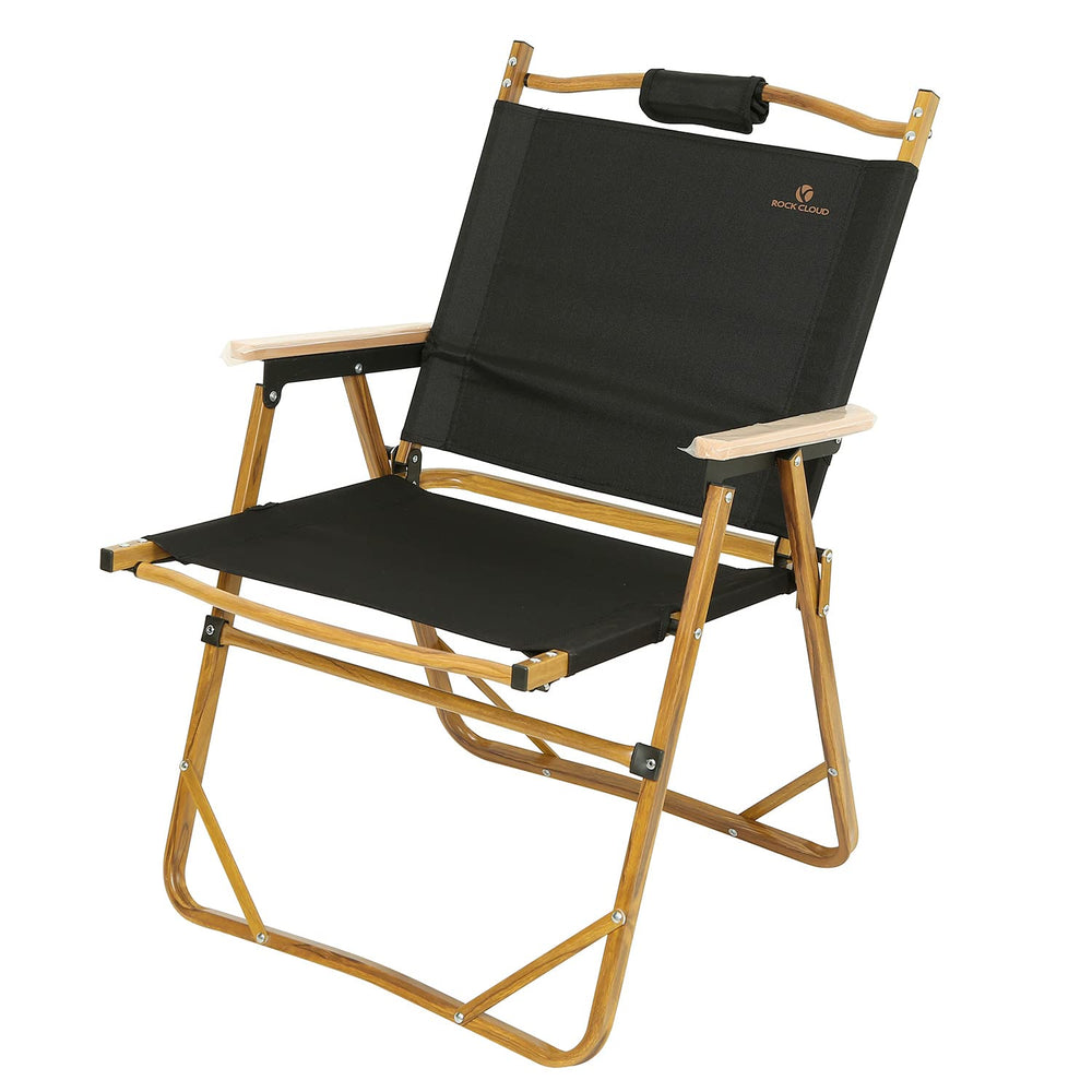 ROCK CLOUD portable folding chair with aluminum frame for beach use and easy transport