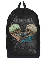 Rocksax Metallica Backpack front view highlights roomy main compartment for daily gear
