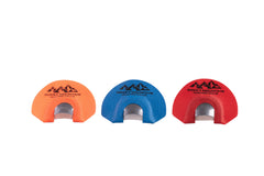 Rocky Mountain D3 orange elk diaphragm for accurate estrus calls in the field.