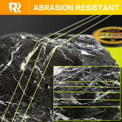 ROCRETA Geode line coating demonstrates abrasion resistance against debris