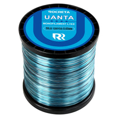 ROCRETA UANTA camo design on spool improves stealth in clear-water casting.