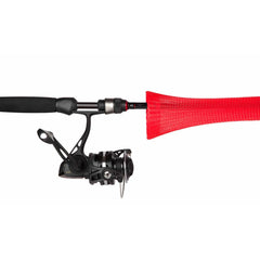 The Rod Glove RGS55RD glove application secures the rod for easy transport and protection.