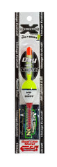 Rod-N-Bobb's Revolution X Bobber assembly with light sticks for precise depth control on panfish.