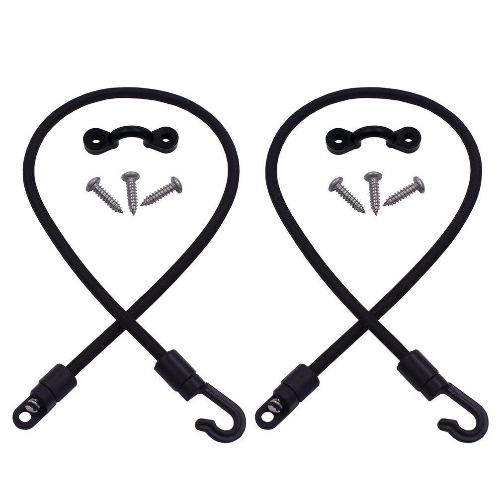 Rod Tamer Strap Holder on deck mount, 18 inch length