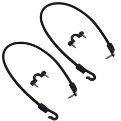 Rod Tamer Strap Holder gunwale mount with pad eyes, 18 inch