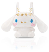Roffatide White Big Ear Dog Backpack, front view for daily use and charm.