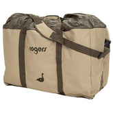 Rogers Toughman 6-slot goose decoy bag front view highlights rugged field-ready design.