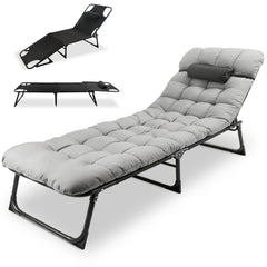 Roixeeds camping cot adults assembled with sturdy support for camping or guests